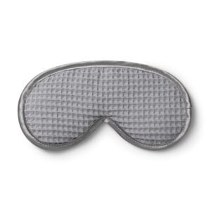 Grey Waffle Eye Mask