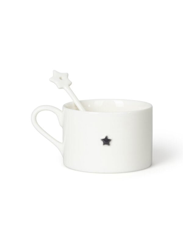 Star Mug in White