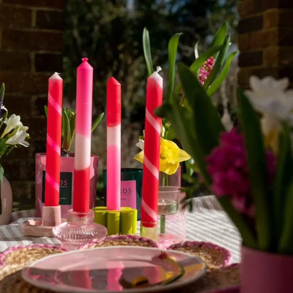 Pengelli Forest Dinner Candles | Taper Candles | Dip Dye Candles - Image 2